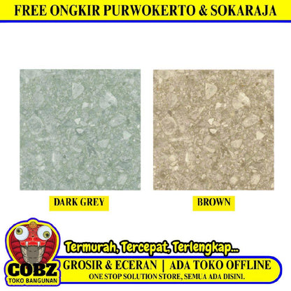 50 CM x 50 CM / PLATINUM DETROIT Keramik Lantai Teras Garasi Matte Dus