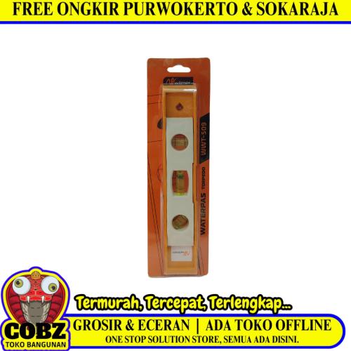 9 IN / WILME Penggaris Waterpass Alat Ukur Kemiringan Jenis Magnet