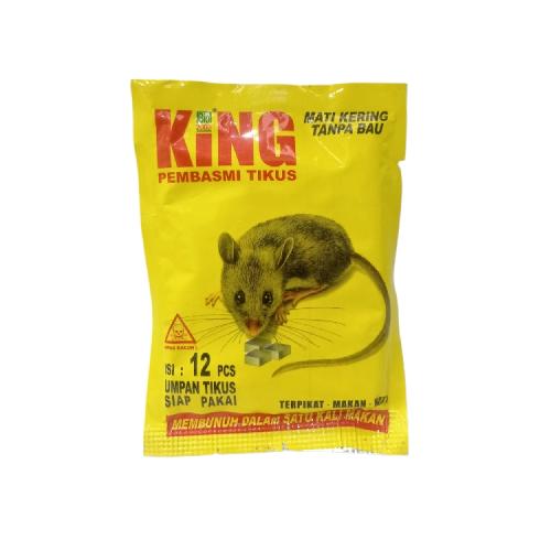 50 GR / KING Racun Tikus Siap Pakai Langsung Mati Ditempat Ampuh