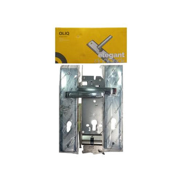 OLIQ L08 SN/CP Handle Door Lock Tarikan Handle Kunci Pintu Tanggung Set