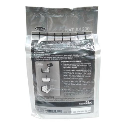 2 KG / JDI 200 Semen Nat Pengisi Keramik Tile Grout Muda