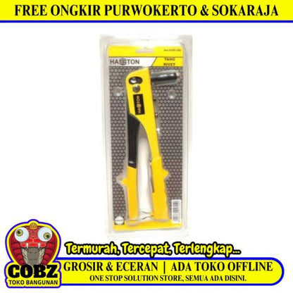 10 IN/HASTON ART 4150 Tang Hand Riveter Tembakan Paku Keling Aluminium