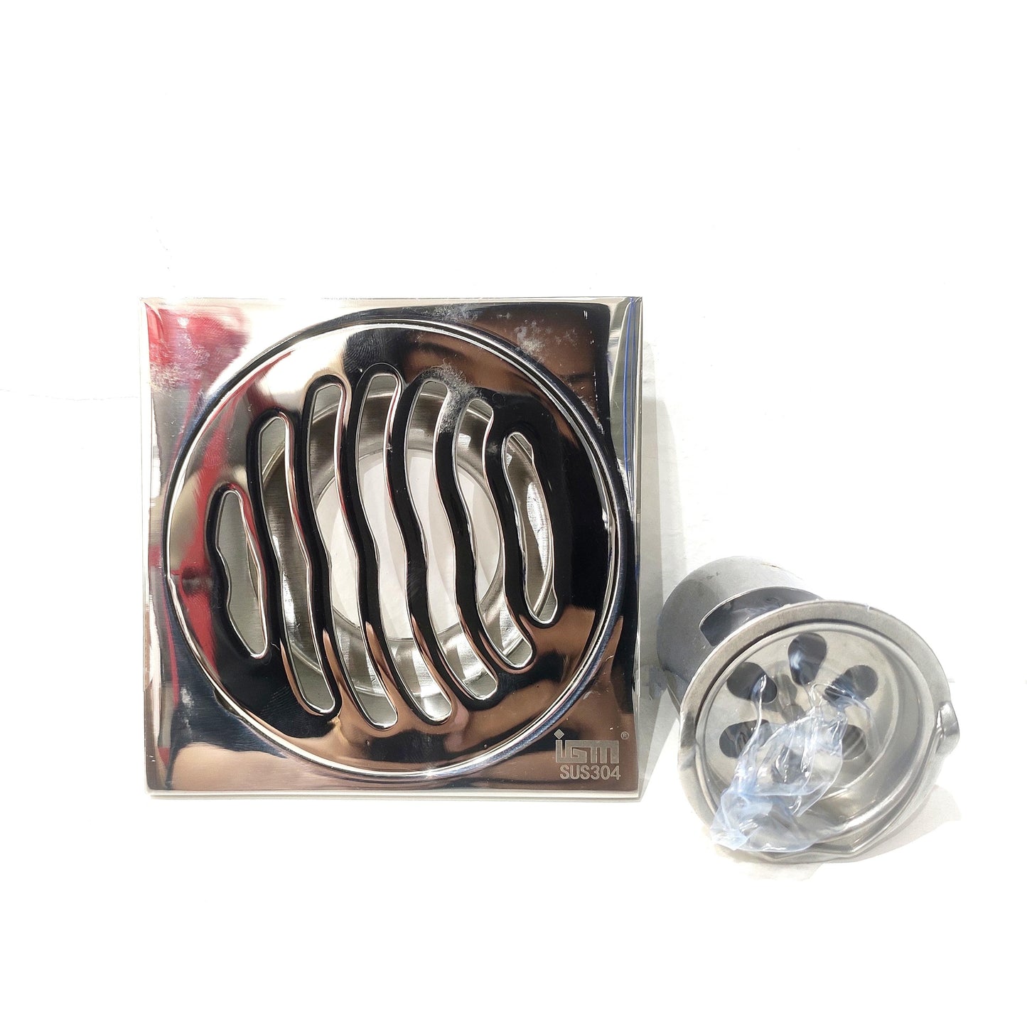 4 IN / IGM IS036 Saringan Got Leher Panjang Floor Drain Stainless