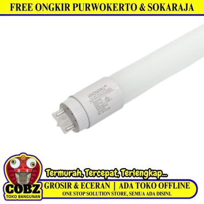 T 8 x 9 WATT x 600 MM / HINOMARU Lampu TL Panjang LED Putih