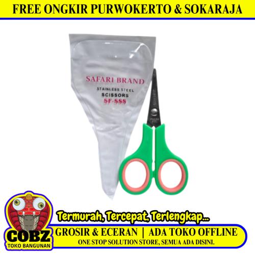 5 IN / SAFARI SF - SSS Gunting Kertas Kantor Stationary Office Paper Scissors