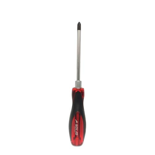 5 IN / SOLID Obeng Screwdriver One Way Plus Gagang Fiber