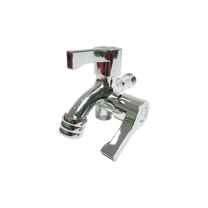 1/2 IN / FIONI FKC51 Kran Air Cabang Doble Shower Mesin Cuci Stainless