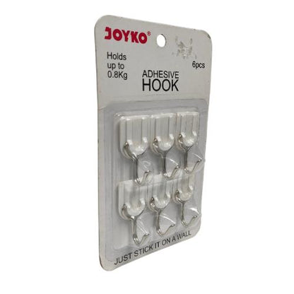 JOYKO Kapstok Cantel Gantungan Baju Dinding Mini PVC Set
