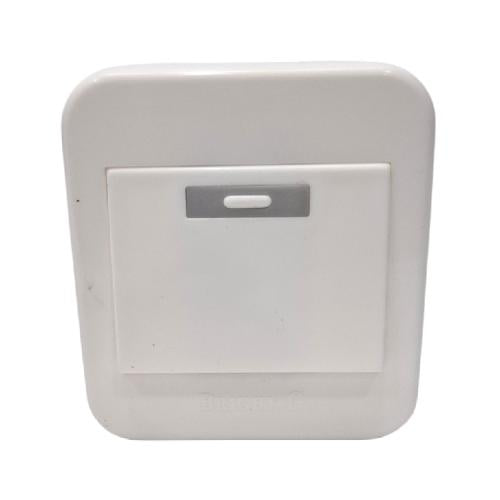 BRIGHT-G PREMIUM Saklar Tunggal Single Engkel 1 Gang Tempel OB Outbow Putih