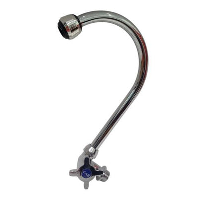 1/2 IN / CAB 01 Kran Angsa Sink Bak Cuci Piring Tembok Stainless