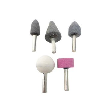 6 MM / LUMOS M08-001 Mata Bor Batu Gerinda Tangkai Rotary Mounted Stone Set