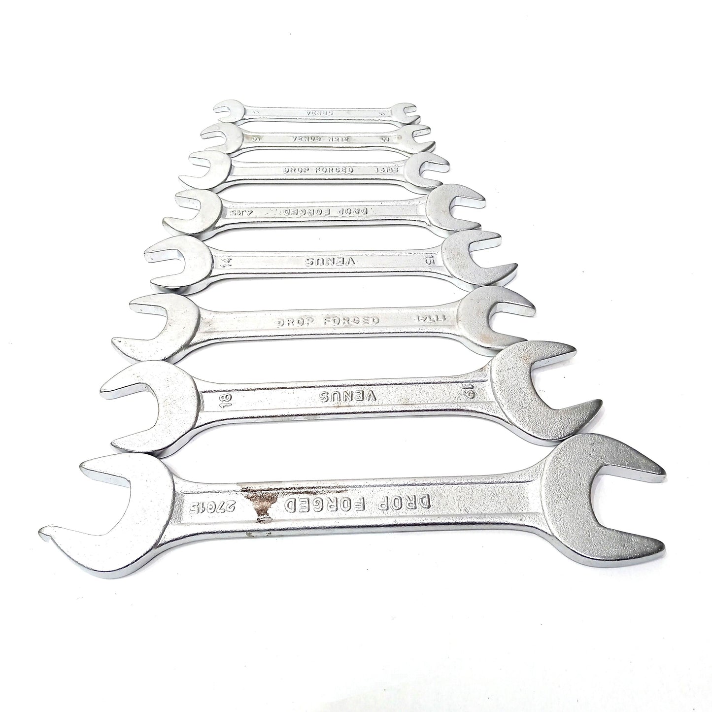 6 MM - 22 MM / VENUS Kunci Pas 2 Sisi Open End Wrench 8 Pcs Set