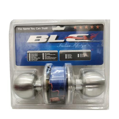 D 6.5 CM / BLC Kunci Handle Pintu Bulat Kamar Mandi Stainless Warna Set