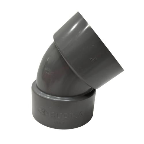 3 INCH / RUCIKA D-45L Elbow Knee Keni 45 Derajat Fitting Pipa PVC