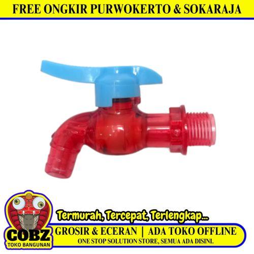 1/2 IN / ISCO 207 Kran Air Tembok Taman Kamar Mandi Plastik PVC