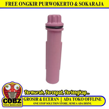 3/4 IN / GMP Tutup Sumpel Slontong Pembuangan Bak PVC Pink