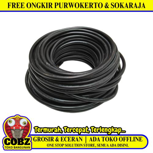 3 INTI x 1.5 MM / TM NYY Tunggal Kabel Tembaga SNI Hitam Meter