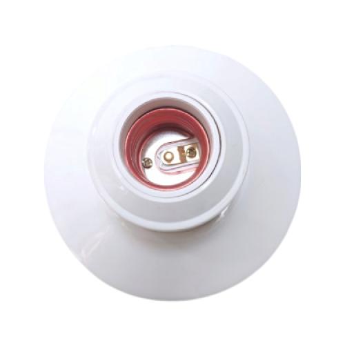 MATSUI 291 Fitting Tempat Lampu Plafon Atap Tempel Bulat Besar Putih