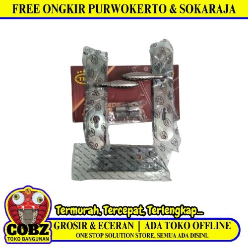 THS 912 SN/BN Handle Door Lock Tarikan Handle Kunci Pintu Besar Set