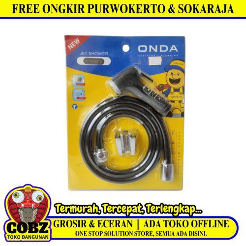 1/2 IN X 120 CM / ONDA S 75 BCS Jet Shower Cebok Toilet Plastik PVC Set