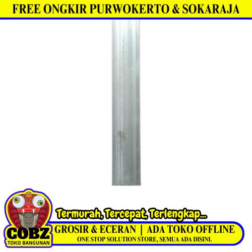 0.85 MM x 2 CM x 4 CM x 6 M / TM Stal Holo Pipa Kotak Galvanis Batang