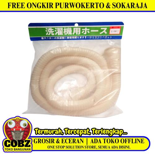 200 CM / TYOZ Selang Pembuangan Air Mesin Cuci Bawah Outlet