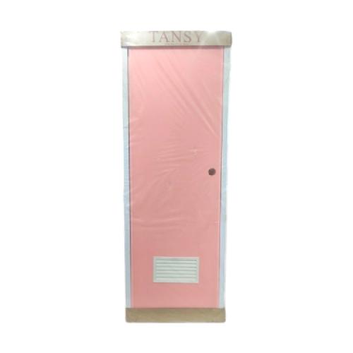 9.4 CM x 70 CM x 194 CM / TM Pintu Kamar Mandi PVC Pink Set