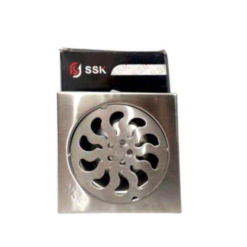 4 IN / SSK Saringan Got Leher Pendek Floor Drain Stainless