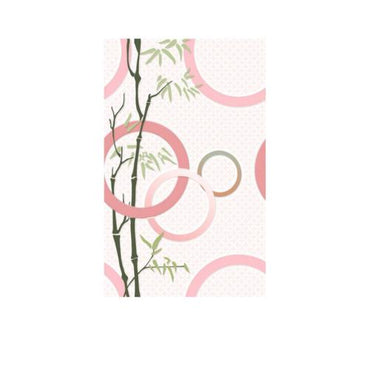 25 CM X 40 CM / UNO OPAL Keramik Dinding Kamar Mandi Glossy Pink Dus