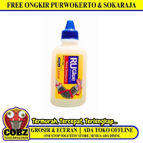 60 ML / RUGLUE Lem Pipa Paralon Fitting Plastik PVC Botol