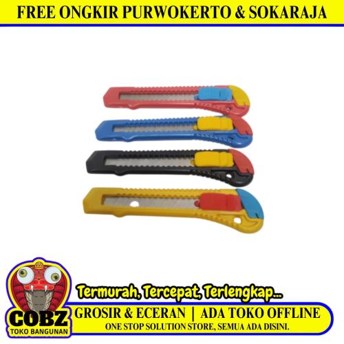 TACO CT 88 Pisau Cutter Pemotong Kertas Utility Heavy Duty Blade Besar