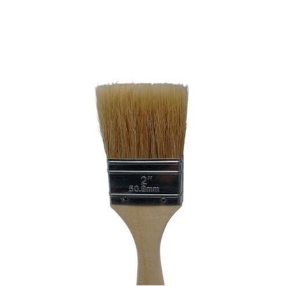 2 IN / GLD Kuas Cat Tembok Kayu Besi Air Acyrlic Paint Brush
