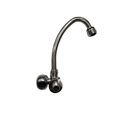 1/2 IN / ONDA V 639 CS Kran Angsa Sink Bak Cuci Piring Tembok Stainless