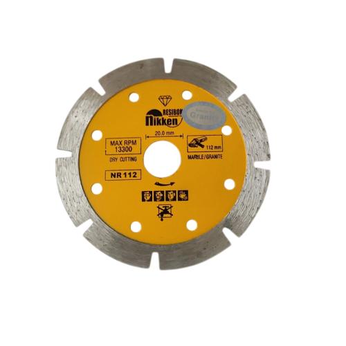 4 IN / NIKKEN NR 112 Dry Mata Gerinda Potong Keramik Diamond Cutting Wheel