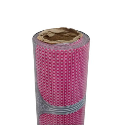 120 CM x 15 M / COBZ Karpet Perlak Lantai Meja Vinyl PVC Pink Roll