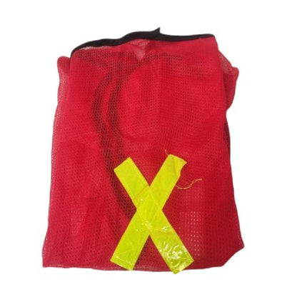 SIZE OS / NM Rompi Proyek Kerja Tukang Parkir Jaring Merah