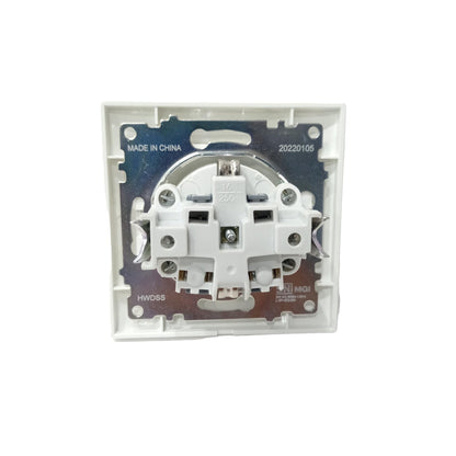 1 LUBANG / HIMEL Stop Kontak Terminal Arde Tanam IB Inbow Putih