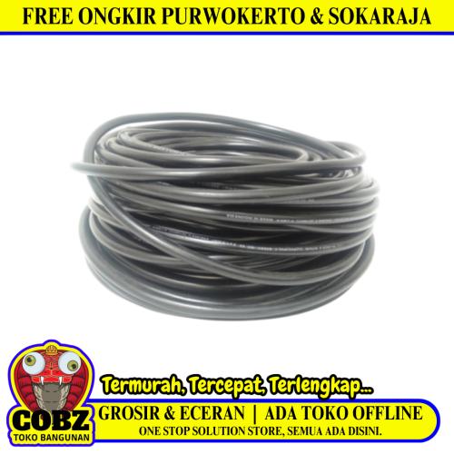 3 x 1.5 MM / NM NYMHY Serabut Kabel Tembaga SNI Hitam Meter