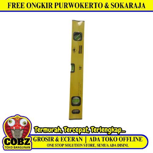 18 INCH/ BISON Penggaris Waterpass Alat Ukur Kemiringan Alumunium