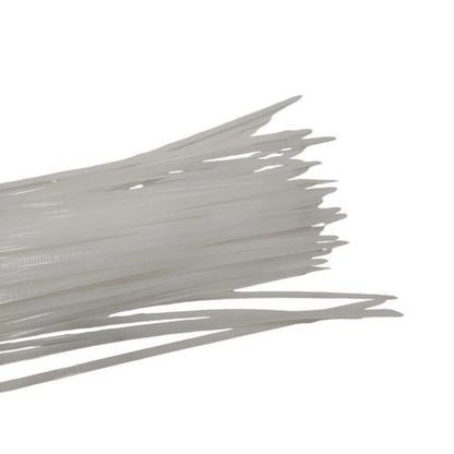 3.6 MM x 300 MM / MATSUI Kabel Cable Ties Tali Ripet 30 CM Putih Pack