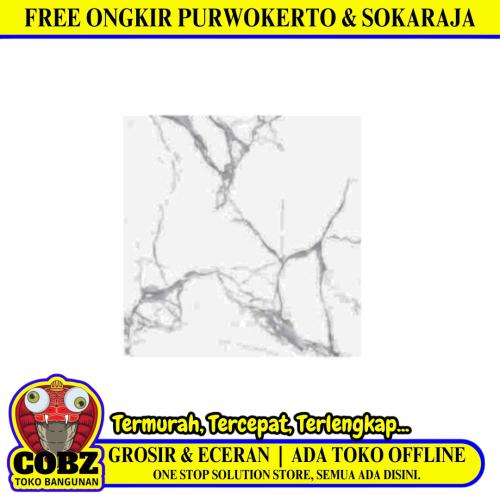 60 CM x 60 CM / SERENITY ITALIAN MARBLE Granit Lantai Rumah Glossy Dus