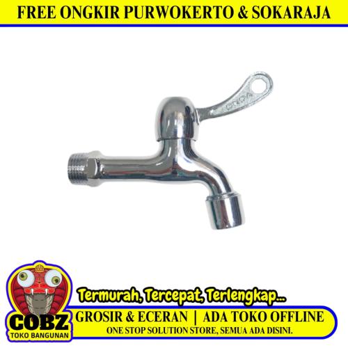 1/2 IN / ONDA CLS 03 Kran Air Tembok Taman Kamar Mandi Stainless