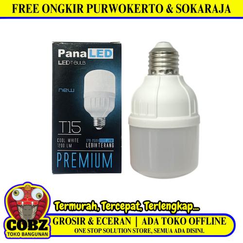 15 WATT / PNALED PREMIUM LED Lampu Bohlam Bulb Moto Putih