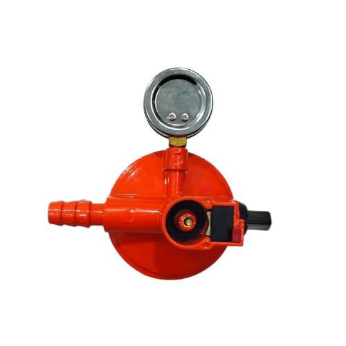 TOP GAS TGR002 Regulator Kepala Tabung Gas LPG Tekanan Rendah + Meteran