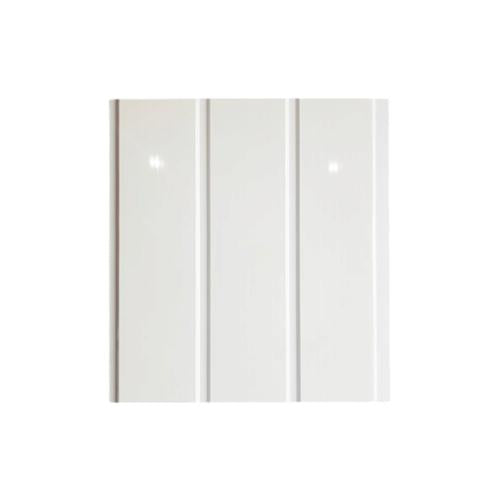 8 MM x 25 CM x 5 M / SHUNDA PLAFON KU.25.001  Plafon Gypsum GRC U PVC Hotstamping Lembar