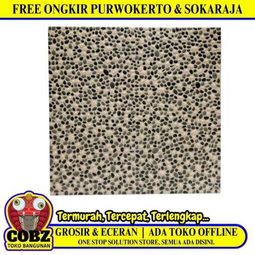 40 CM x 40 CM / ARWANA DUBROVNIK  Keramik Lantai Teras Garasi Matte Grey Dus