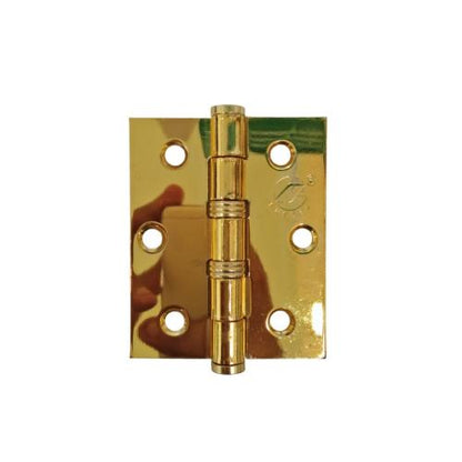 3 IN / FREDEREngsel Kupu Kupu Pintu Jendela Hinge Stainless Kuning Set