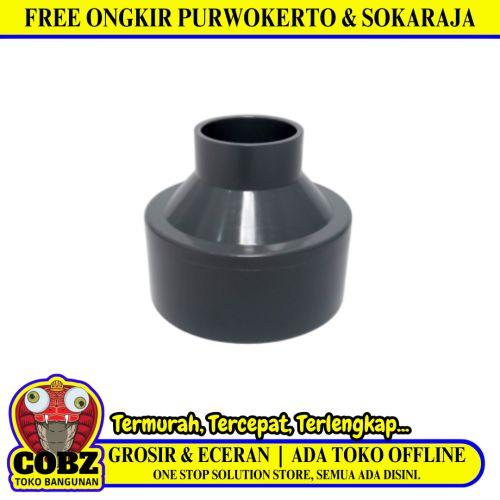 3 IN x 1 1/4 IN / RUCIKA D-IN Increaser Verlop Sok Flock Fitting Pipa PVC