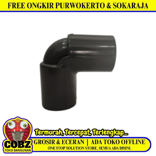 1 IN / RUCIKA AW Elbow Knee Keni L Sambungan Fitting Pipa PVC