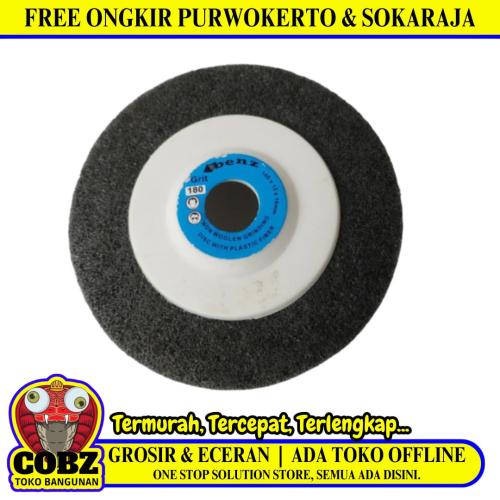 4 IN / BENZ Wool Polish Polishing Sponge Poles Hitam